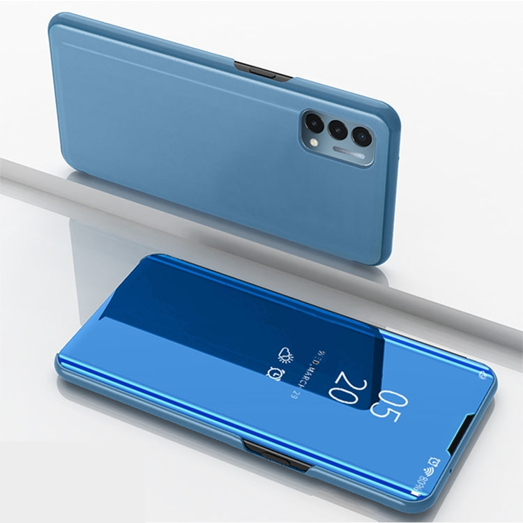 Plated Mirror Horizontal Flip Leather Case with Holder - HoMEdemic™ 