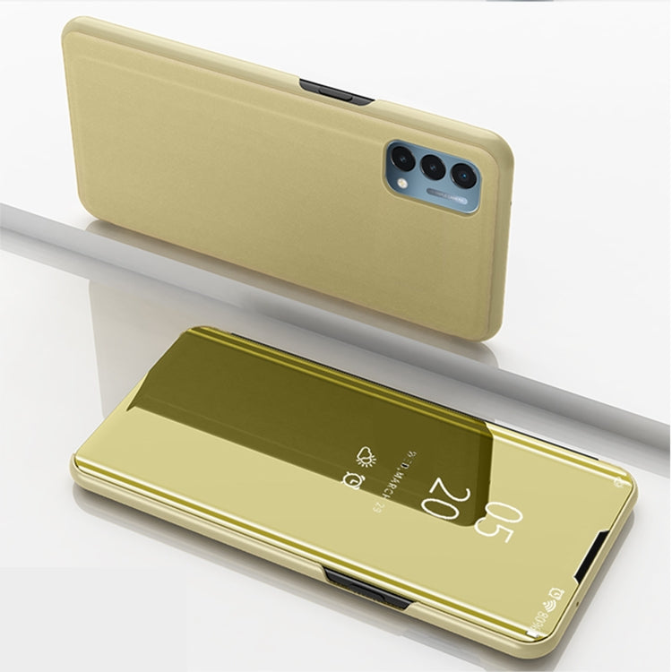 Plated Mirror Horizontal Flip Leather Case with Holder - HoMEdemic™ 