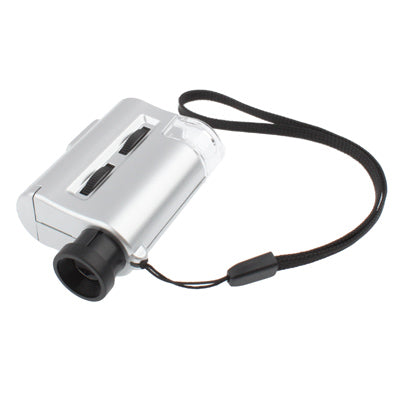 Pocket 30X-60X Microscope with 2-LED Lights / Money Detector Light, 30X-60X - HoMEdemic™ 