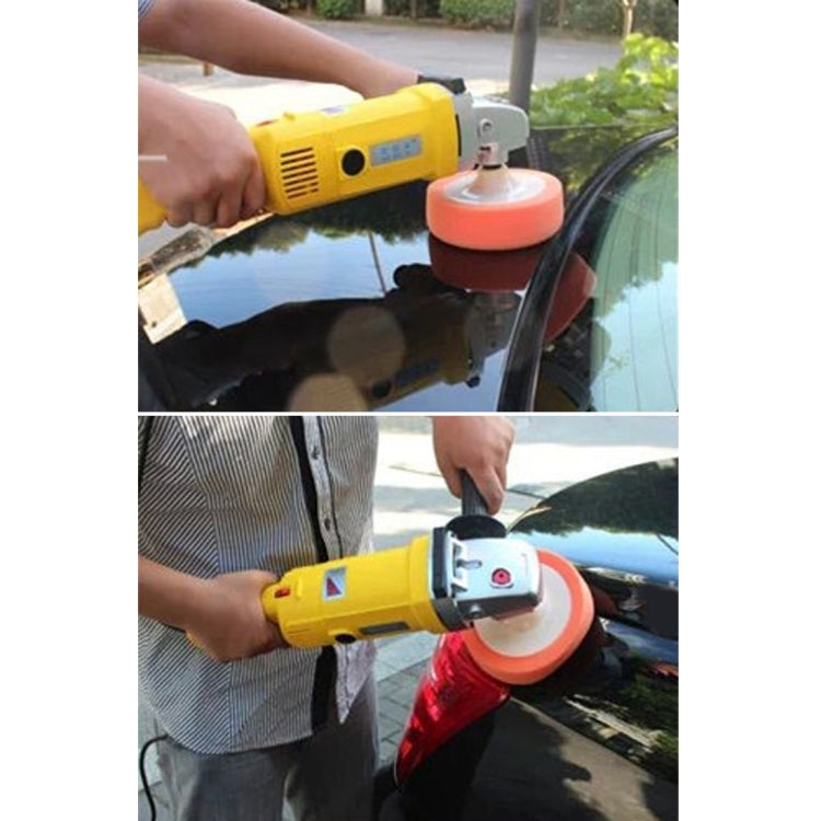 Polishing Disc Auto Polishing Machine Dedicated Sponge Wheel Wax Polishing Sponge Decontamination Sponge,Screw Hole Diameter:14mm, 14mm - HoMEdemic™ 
