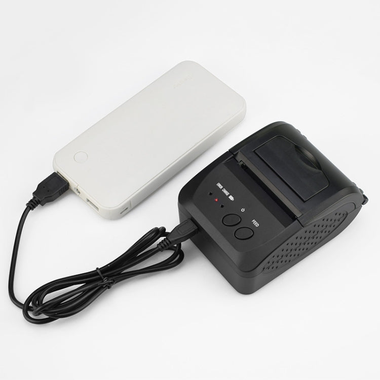 Portable 58mm Thermal Bluetooth Receipt Printer, Support Charging Treasure Charging - HoMEdemic™ 