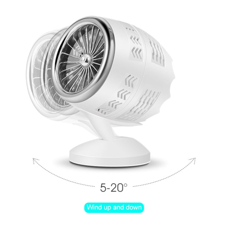 Portable Adjustable Mini USB Charging Air Convection Cycle Desktop Electric Fan Air Cooler, Support 2 Speed Control - HoMEdemic™ 