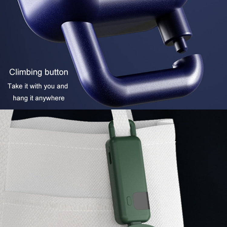 Portable Digital Display Hanging Neck Mute Small Fan USB Charging Handheld Foldable Fan(Blue) - HoMEdemic™ 