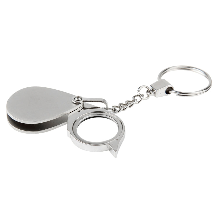 Portable Folding Loupe Metal Jewelry Antique Magnifier Magnifying Eye Glass Lens Keychain - HoMEdemic™ 