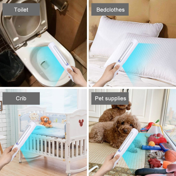 Portable Handheld 3W UV Germicidal Disinfection Lamp Personal Car Travel UV Fast Disinfection Stick - HoMEdemic™ 