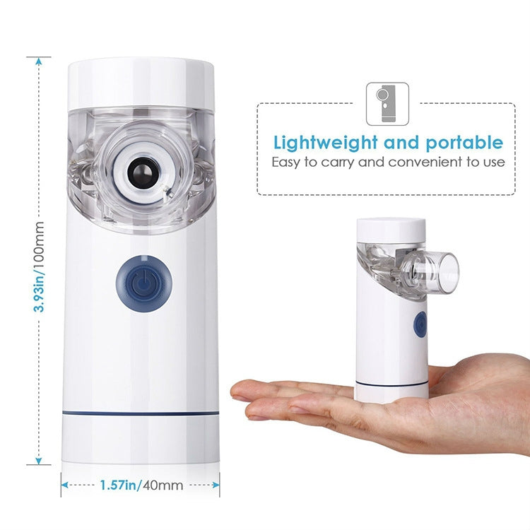 Portable Handheld Ultrasonic Mute Atomizer for Children(White) - HoMEdemic™ 
