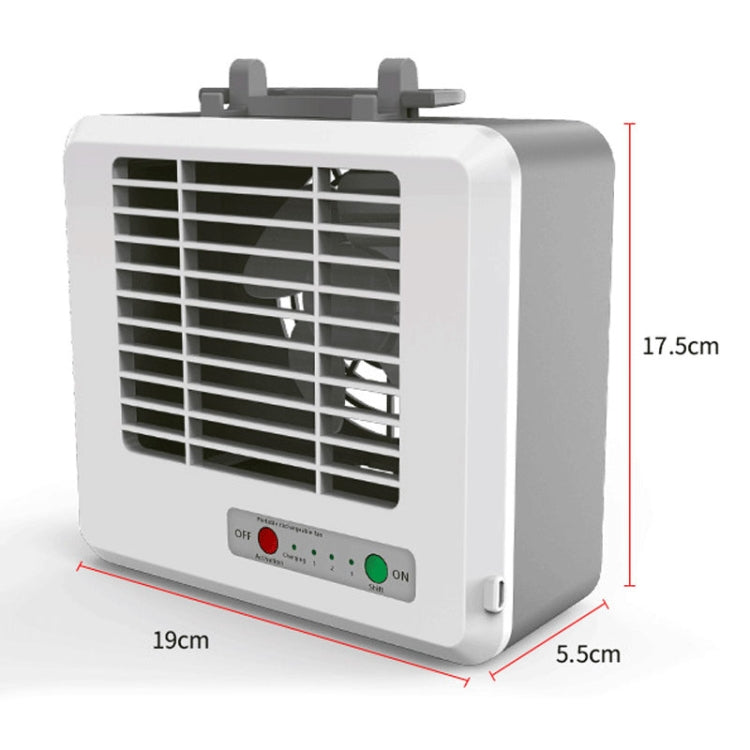 Portable Mini Silent Household Energy Saving Desktop Air Conditioner Fan Electric Air Cooler - HoMEdemic™ 