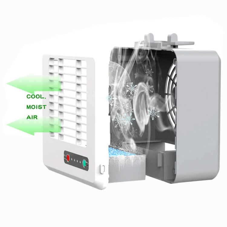 Portable Mini Silent Household Energy Saving Desktop Air Conditioner Fan Electric Air Cooler - HoMEdemic™ 