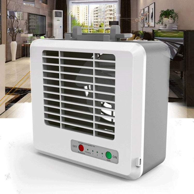 Portable Mini Silent Household Energy Saving Desktop Air Conditioner Fan Electric Air Cooler - HoMEdemic™ 