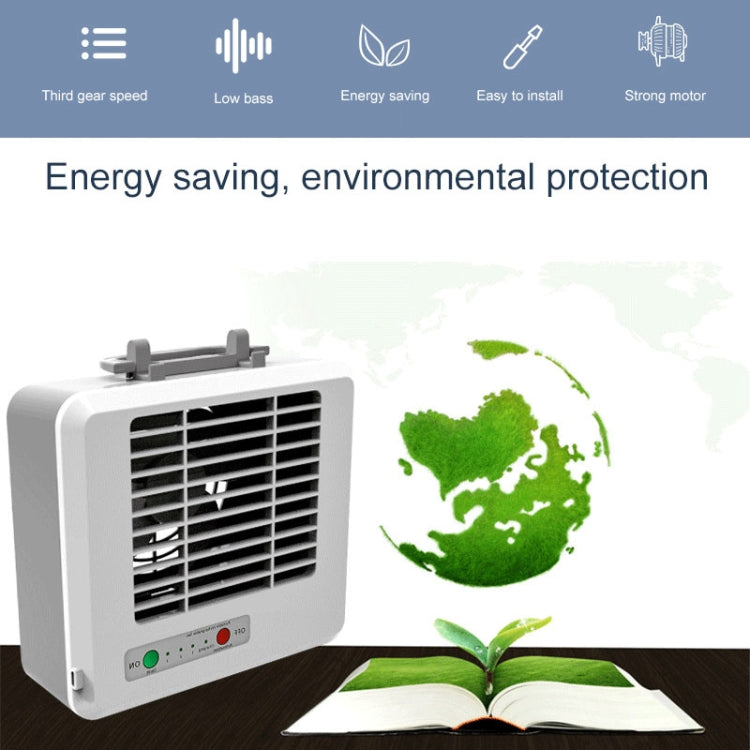 Portable Mini Silent Household Energy Saving Desktop Air Conditioner Fan Electric Air Cooler - HoMEdemic™ 