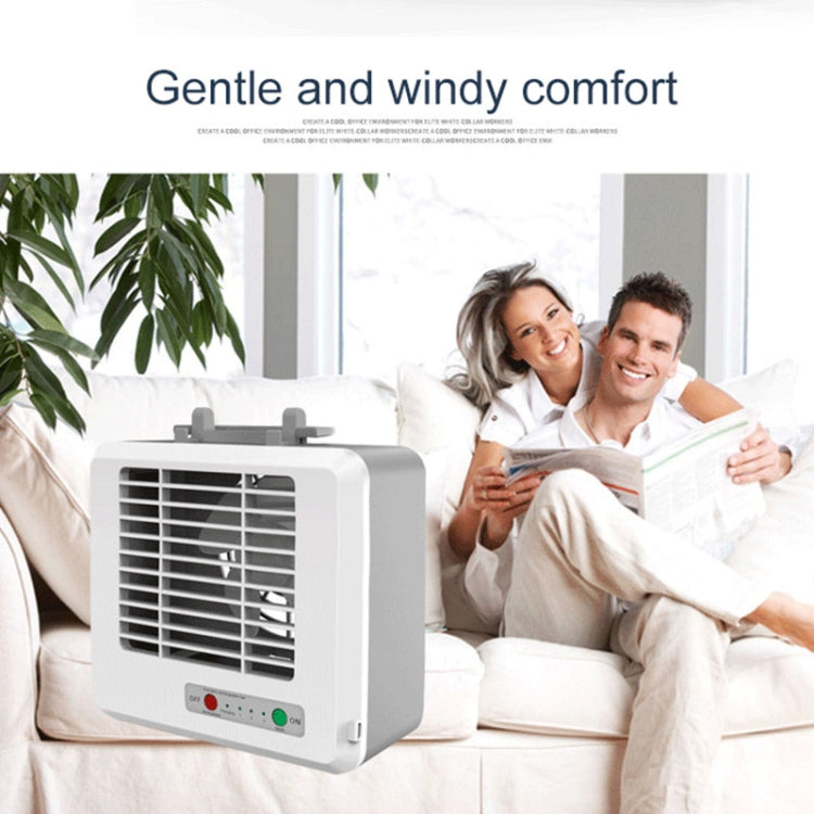 Portable Mini Silent Household Energy Saving Desktop Air Conditioner Fan Electric Air Cooler - HoMEdemic™ 