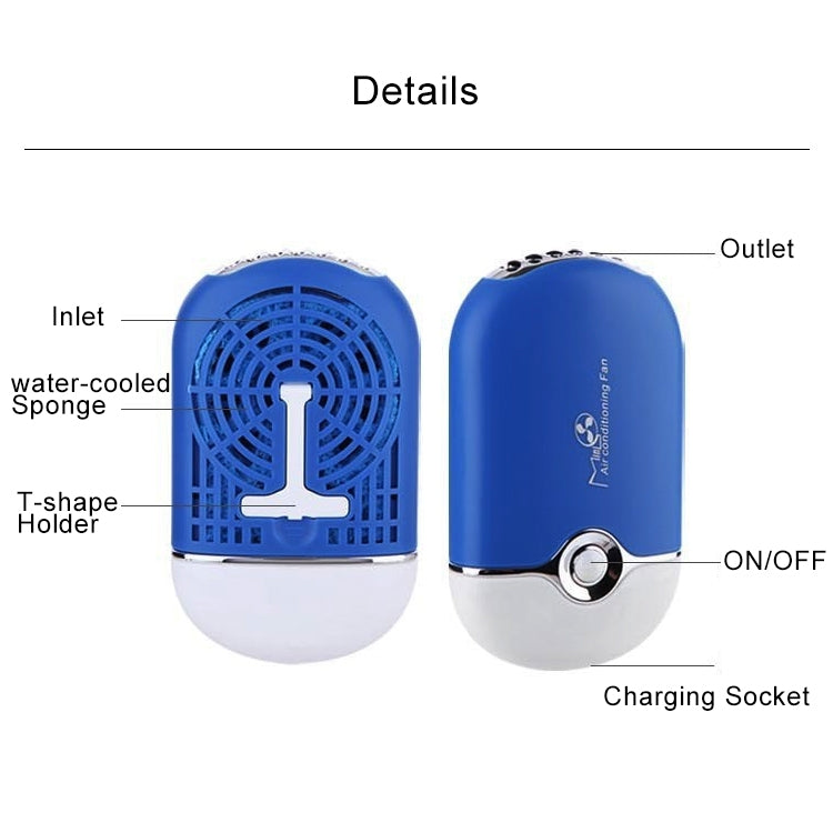 Portable Mini USB Charging Air Conditioner Refrigerating Handheld Small Fan - HoMEdemic™ 