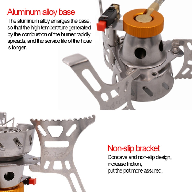 Portable Outdoor Split Type 3700W Backpack Anti-Blast Stove Cooking Tools - HoMEdemic™ 