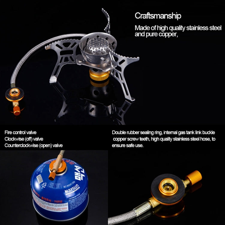 Portable Outdoor Split Type 3700W Backpack Anti-Blast Stove Cooking Tools - HoMEdemic™ 
