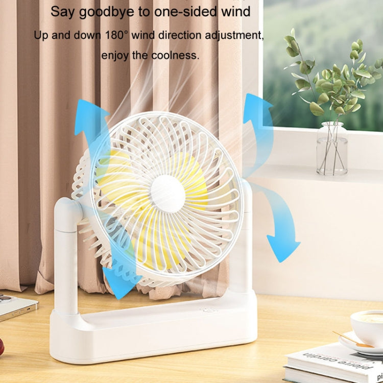 Portable Retractable USB Home Desktop Fan Large Wind Power Outdoor Ceiling Fan, Model: Charging Model - HoMEdemic™ 