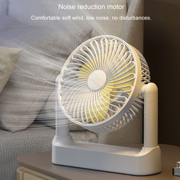 Portable Retractable USB Home Desktop Fan Large Wind Power Outdoor Ceiling Fan, Model: Charging Model - HoMEdemic™ 