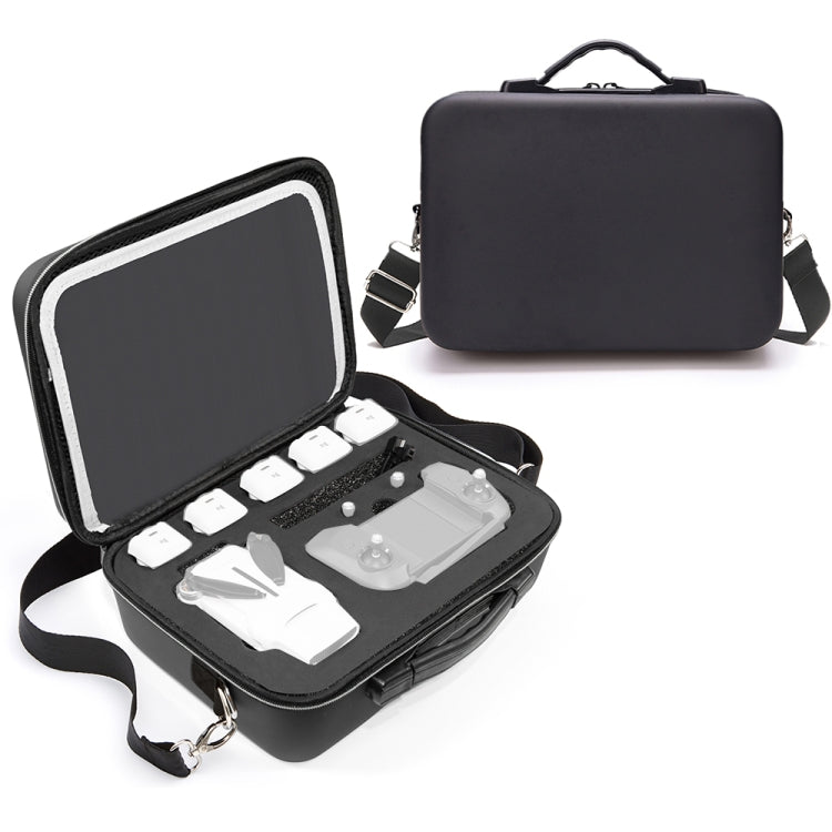 Portable Single Shoulder Storage Travel Carrying Cover Case Box with Baffle Separator for FIMI X8 mini(Black + Black Liner) - HoMEdemic™ 