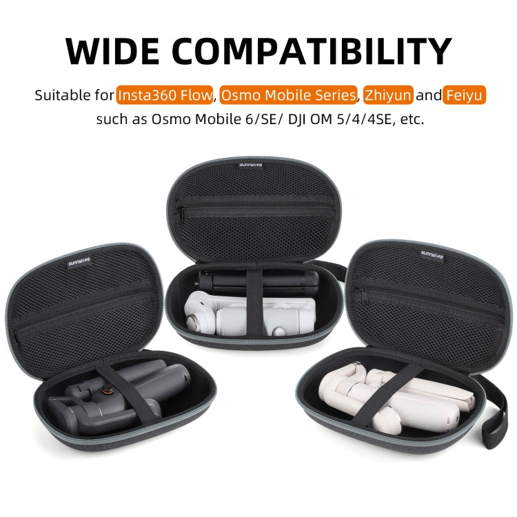 Portable Storage Bag Box For DJI OSMO Mobile Series / Insta360 Flow / ZHIYUN / FEIYU(Grey) - HoMEdemic™ 