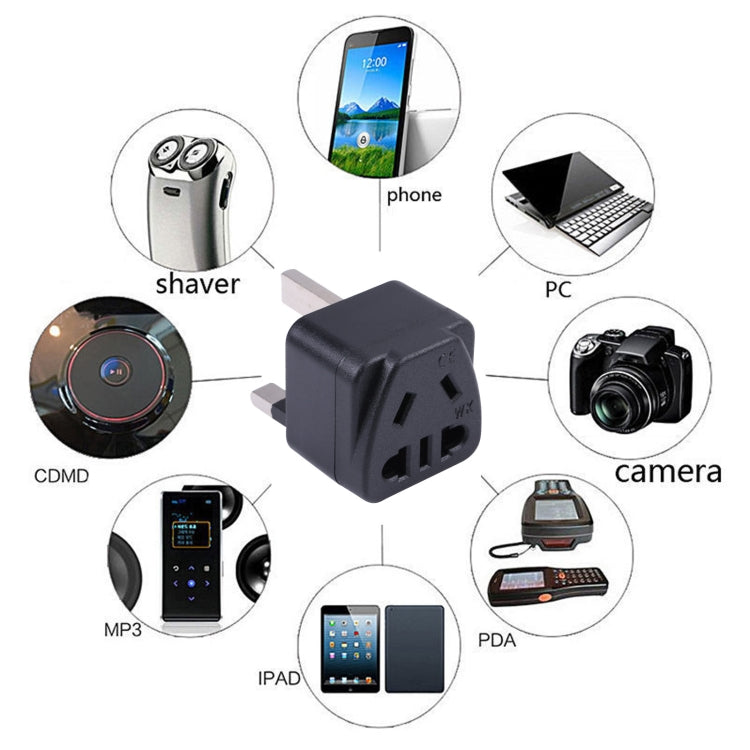 Portable Universal Five-hole WK to EU Plug Socket Power Adapter, WK to UK, WK to EU - HoMEdemic™ 