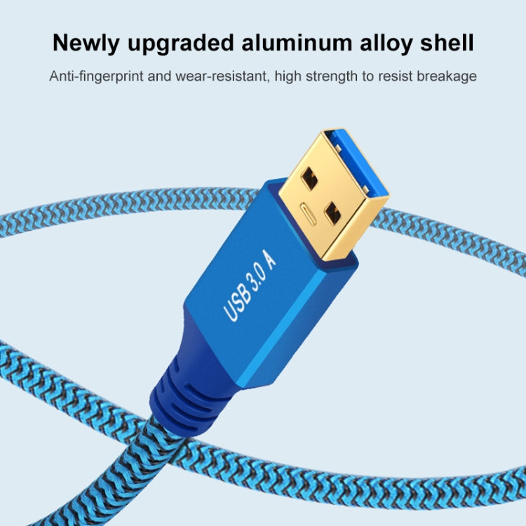 Printer / Hard Disk USB 3.0 Male to Female Extension Cable, Length:0.6m(Blue) - HoMEdemic™ 