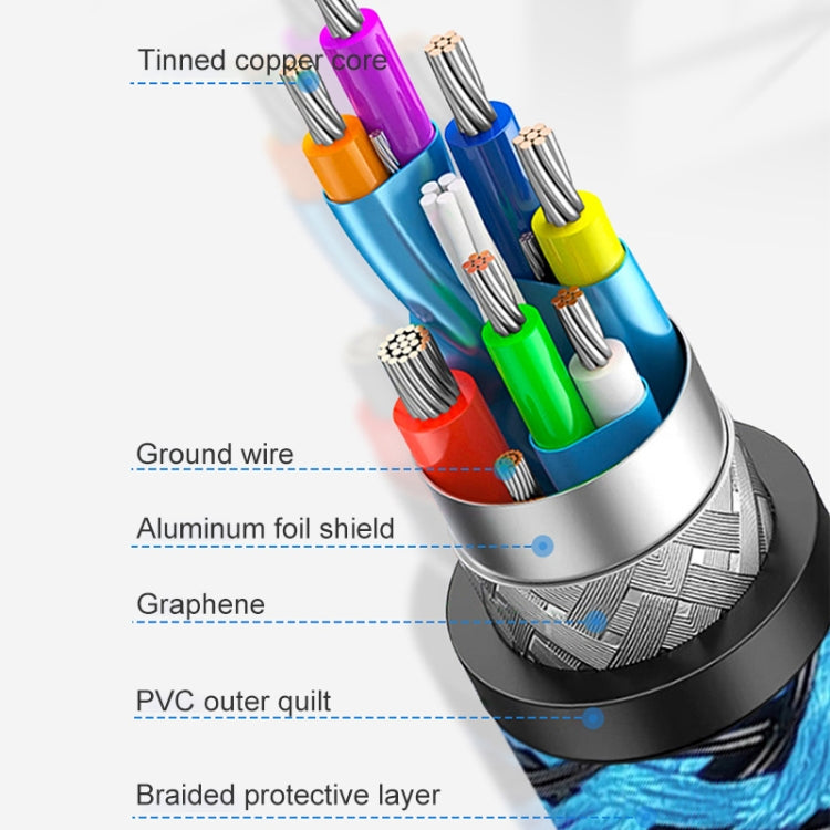 Printer / Hard Disk USB 3.0 Male to Female Extension Cable, Length:0.6m(Blue) - HoMEdemic™ 