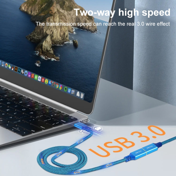 Printer / Hard Disk USB 3.0 Male to Male Connector Cable, Length:3m(Blue) - HoMEdemic™ 