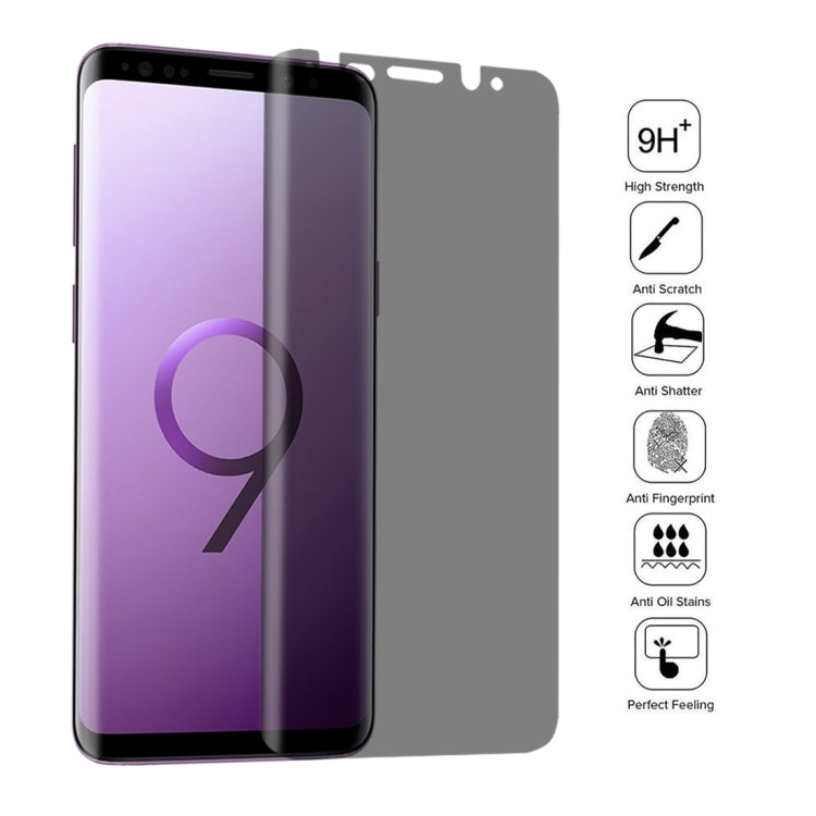 Privacy Anti-glare 0.26mm 9H 3D Tempered Glass Film for Galaxy S9+ - HoMEdemic™ 