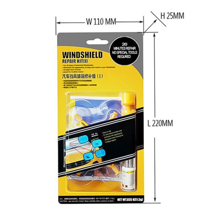 Professional Windscreen Repair Tool Paintless Dent Removal Car Window Windshield Repair Kit Chip Crack Auto Glass, Windscreen Repair Tool, Windscreen Repair Tool (White) - HoMEdemic™
