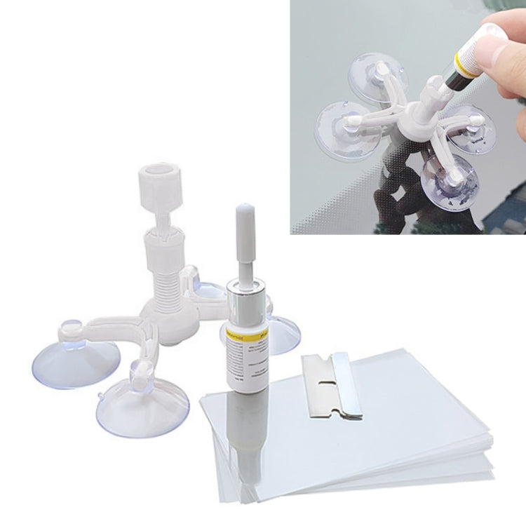 Professional Windscreen Repair Tool Paintless Dent Removal Car Window Windshield Repair Kit Chip Crack Auto Glass, Windscreen Repair Tool, Windscreen Repair Tool (White) - HoMEdemic™