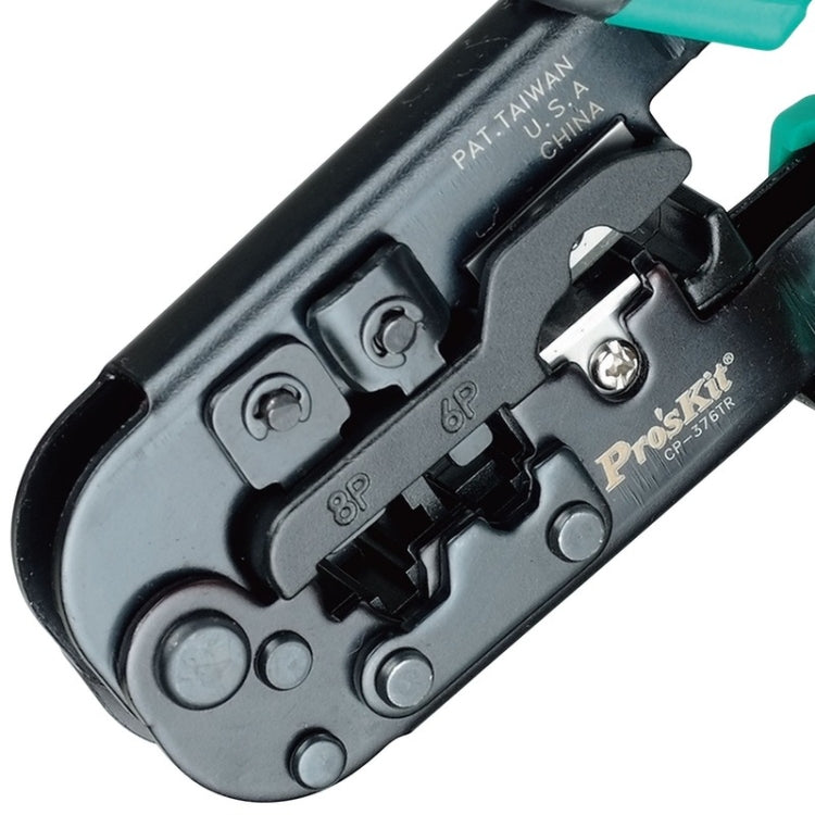 ProsKit CP-376TR 4P/6P/8P Three-Use Network Crimping Pliers - HoMEdemic™ 