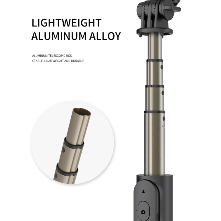 Q03 Bluetooth Remote Control Tripod Selfie Stick Phone Holder, Q03 (Black), Q03 (White) - HoMEdemic™ 
