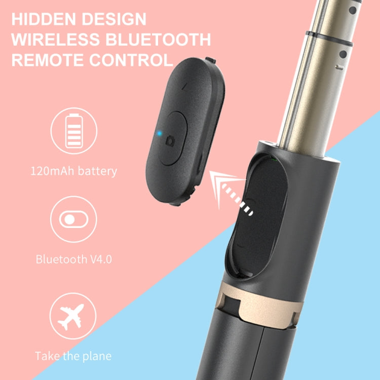 Q03 Bluetooth Remote Control Tripod Selfie Stick Phone Holder, Q03 (Black), Q03 (White) - HoMEdemic™ 