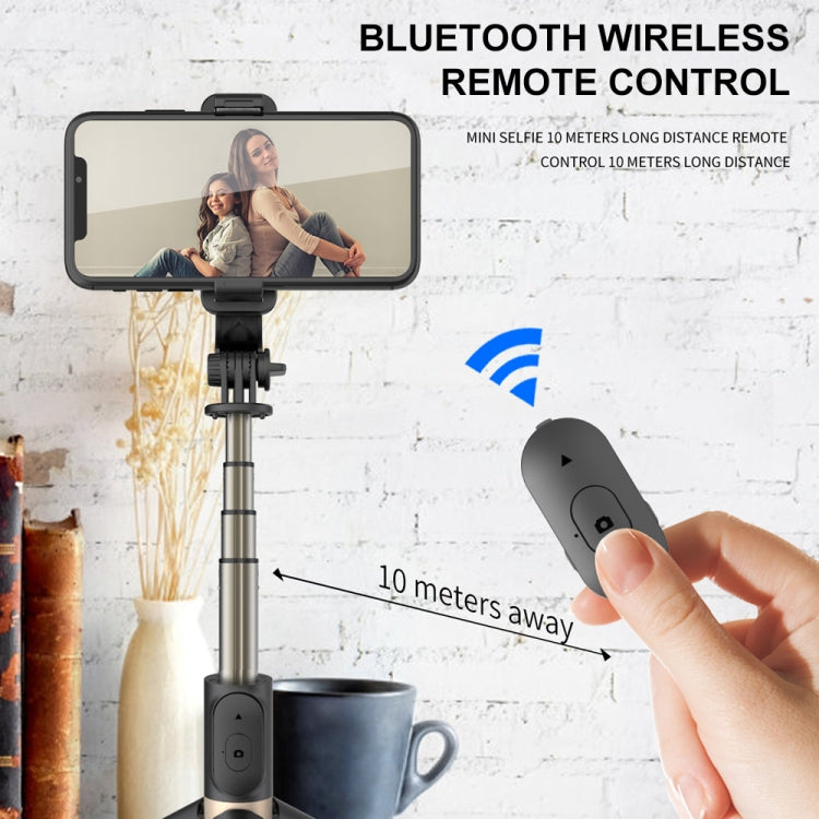 Q03 Bluetooth Remote Control Tripod Selfie Stick Phone Holder, Q03 (Black), Q03 (White) - HoMEdemic™ 