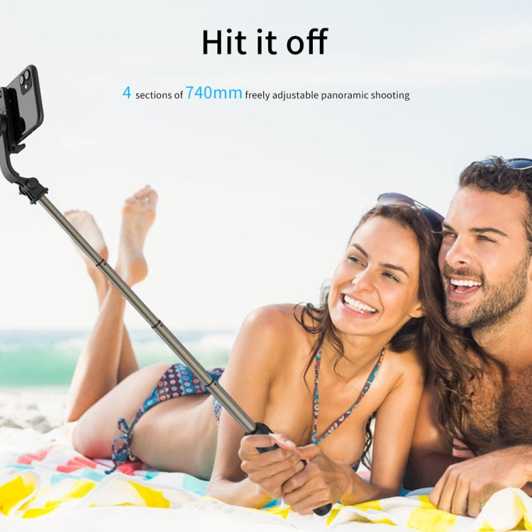 Q03 Bluetooth Remote Control Tripod Selfie Stick Phone Holder, Q03 (Black), Q03 (White) - HoMEdemic™ 
