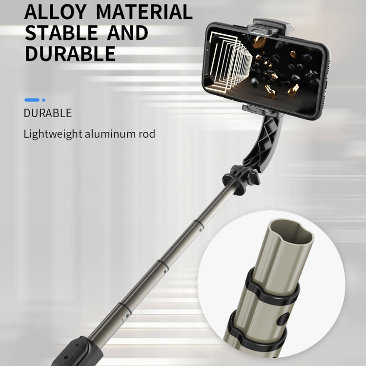 Q08 Gimbal Stabilizer Bluetooth Remote Control Tripod Selfie Stick, Q08 (Black) - HoMEdemic™ 
