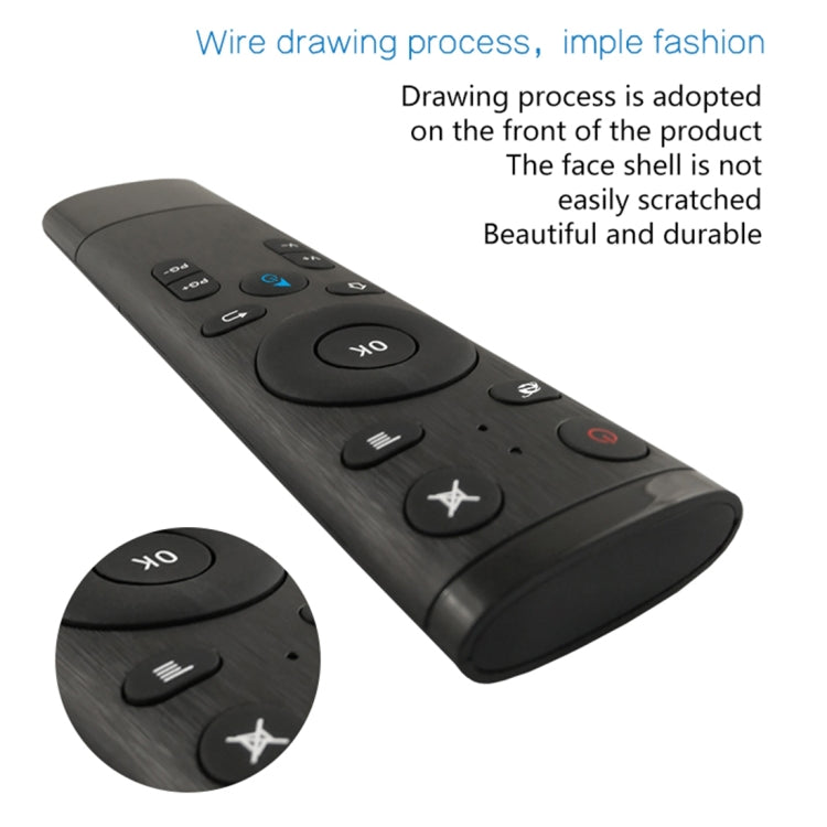 Q5 2.4G RF 3D Brushed Fashion Somatosensory Universal Air Mouse Remote Controller - HoMEdemic™ 