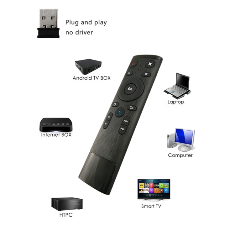 Q5 2.4G RF 3D Brushed Fashion Somatosensory Universal Air Mouse Remote Controller - HoMEdemic™ 