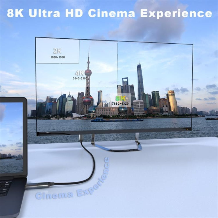QGeeM QG-AV17 HDMI To HDMI Connection Cable Support 8K&60Hz 1m Length - HoMEdemic™ 