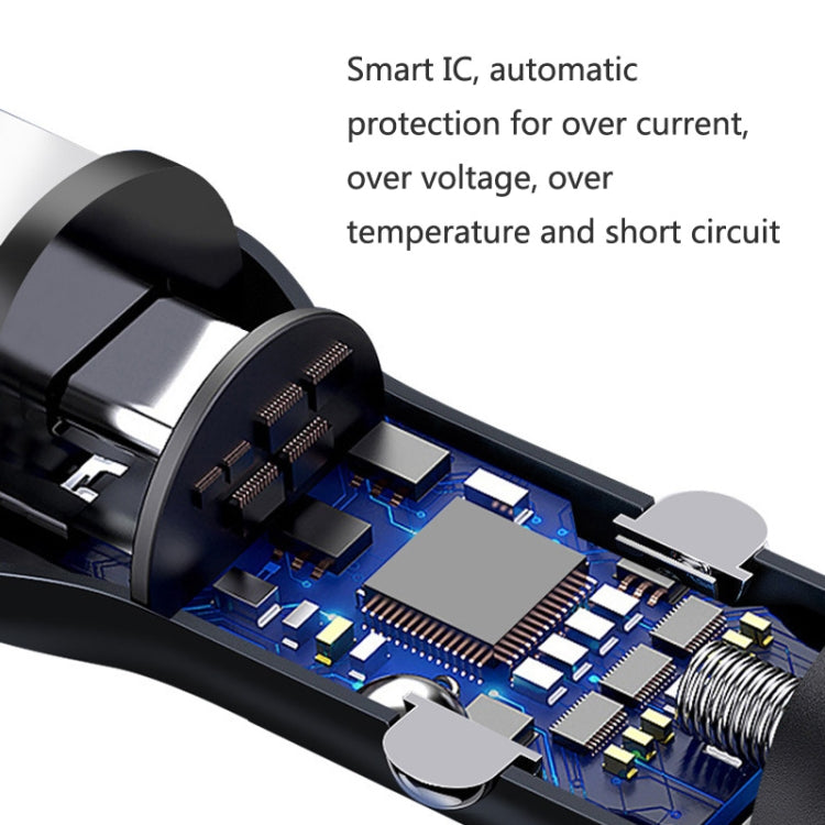 QIAKEY BK918 Dual Ports Fast Charge Car Charger - HoMEdemic™ 