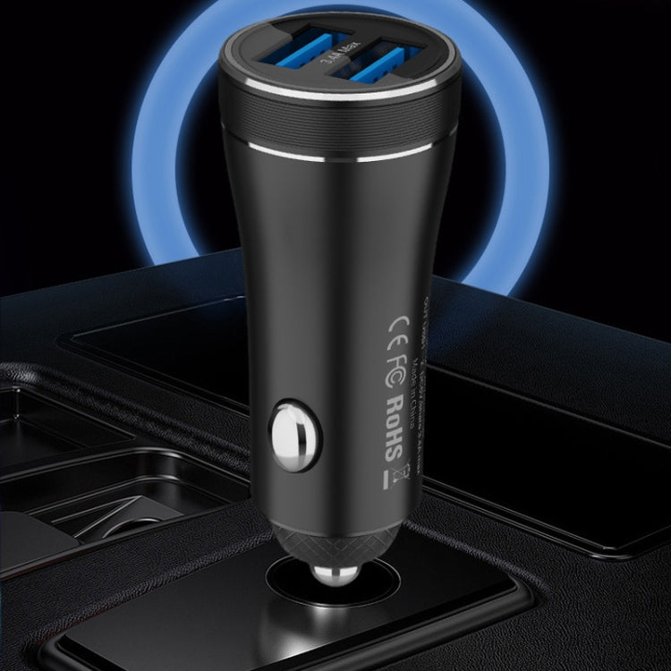 QIAKEY BK918 Dual Ports Fast Charge Car Charger - HoMEdemic™ 