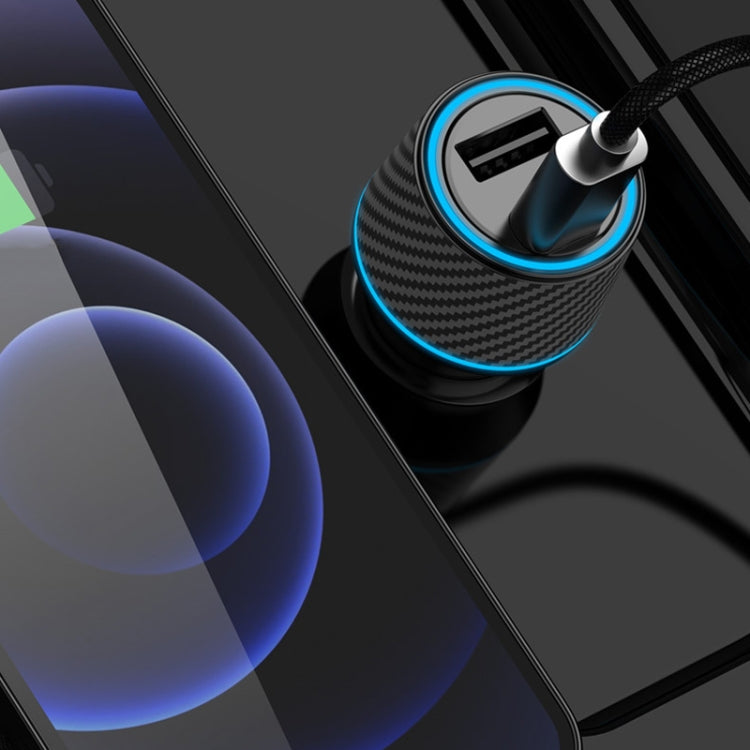 QIAKEY Dual Fast Charging Charger One To Two Cigarette Lighter, Size: TH229 95W(Black) - HoMEdemic™ 