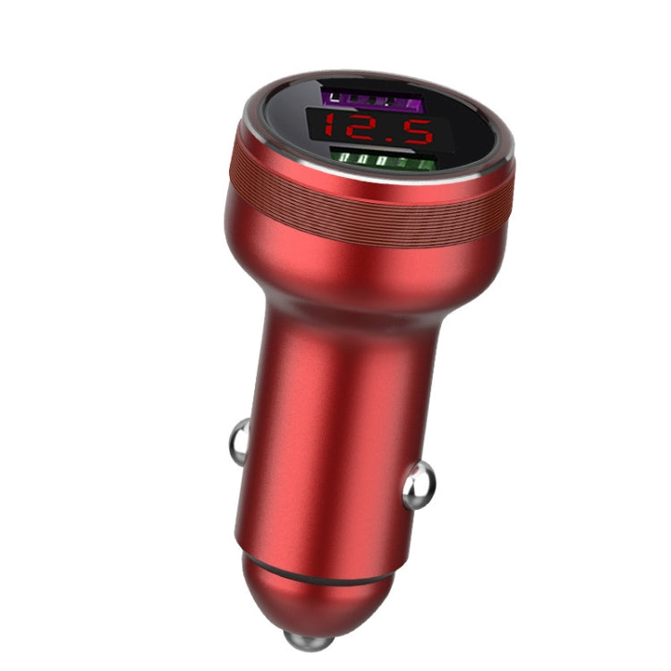 QIAKEY GX506L Dual USB Fast Charge Car Charger(Red) - HoMEdemic™ 