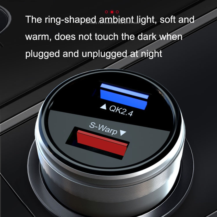 QIAKEY GX739 Dual USB Fast Charge Car Charger(Red) - HoMEdemic™ 