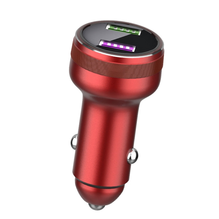 QIAKEY GX789 Dual USB Fast Charge Car Charger(Red) - HoMEdemic™ 