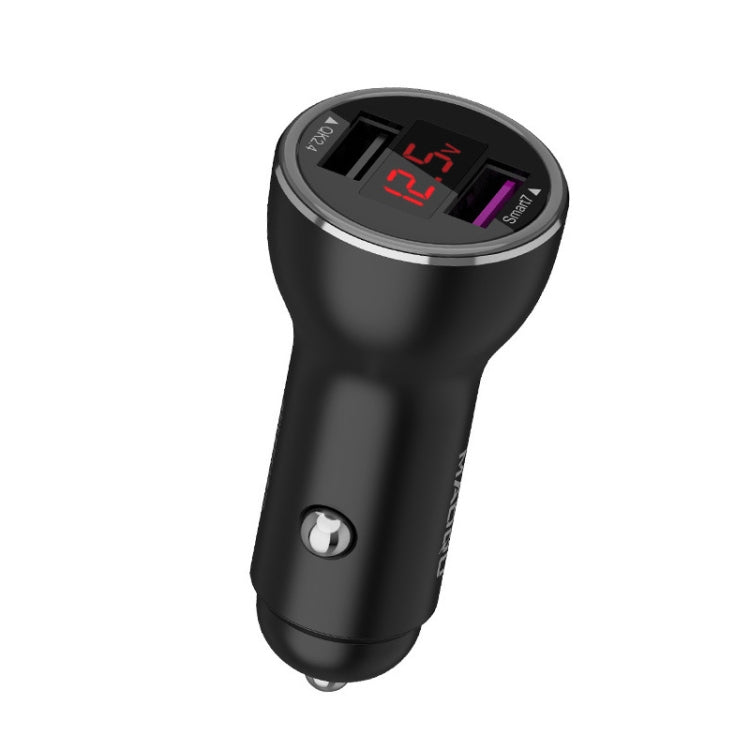 QIAKEY QK505L Dual Ports Fast Charge Car Charger(Black) - HoMEdemic™ 