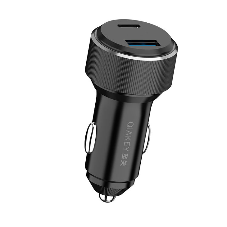 QIAKEY TM319 Dual Port Fast Charge Car Charger - HoMEdemic™ 
