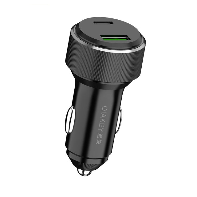 QIAKEY TM329 Dual Port Fast Charge Car Charger - HoMEdemic™ 