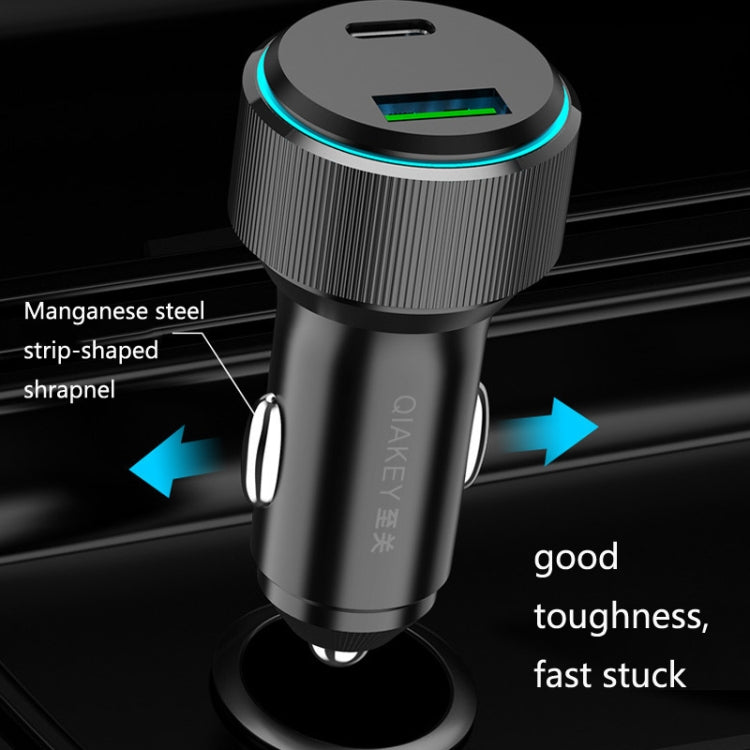 QIAKEY TM329 Dual Port Fast Charge Car Charger - HoMEdemic™ 