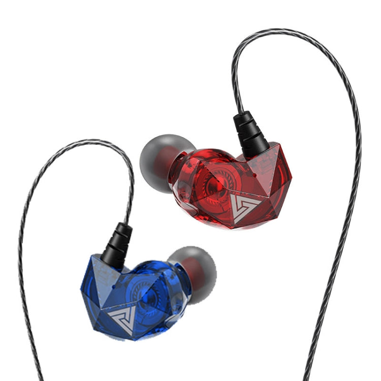 QKZ AK2 Sports In-ear Wired HiFi Sound Heavy Bass 3.5mm Earphone with Mic(Two-color) - HoMEdemic™ 