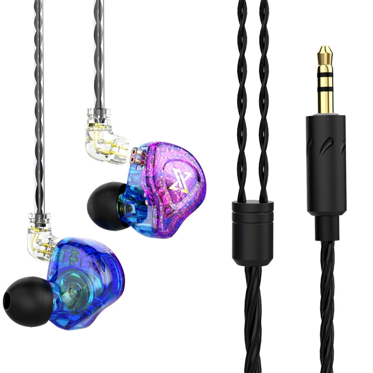 QKZ AK6 MAX In-ear Dynamic Subwoofer Wire-controlled Earphone, Version:Standard Version(Colorful) - HoMEdemic™ 
